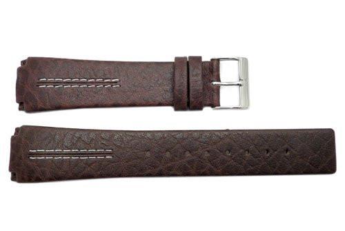 Genuine Skagen Dark Brown Ultra Slim Watch Strap - Screws