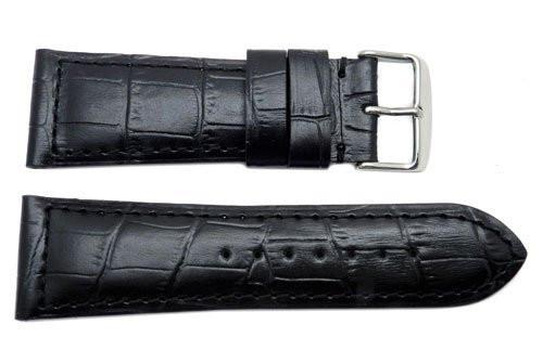 North American Alligator Grain Semi Glossy Watch Strap