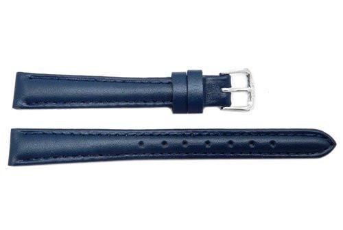 Ladies Classic Genuine Soft Calfskin Remborde Constructed Watch Strap