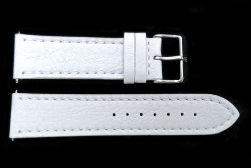 Swiss Army White Ecological Tanned Leather 21mm Watch Strap