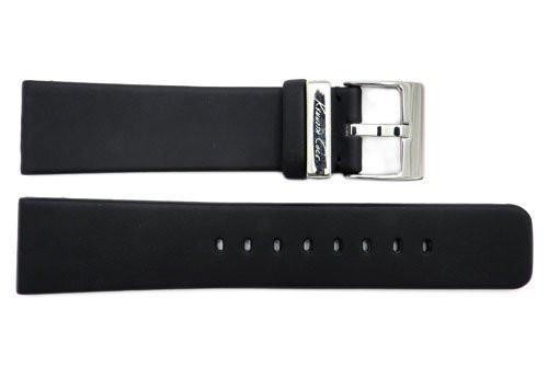 Genuine Kenneth Cole Black Polyurethane 22mm Watch Band