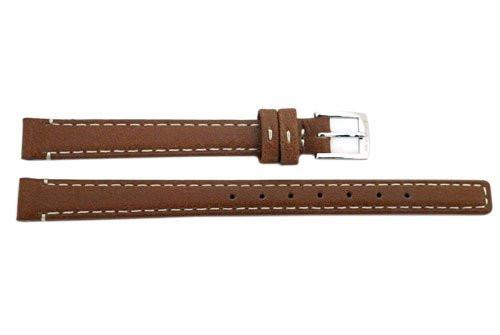 Genuine Coach Brown 9mm Leather Watch Band