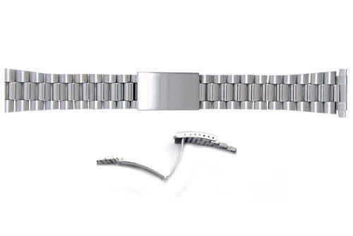 Hadley Roma Rolex President Style Stainless Steel Watch Bracelet