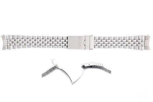 Hadley Roma Rolex Jubilee Style Stainless Steel Watch Bracelet