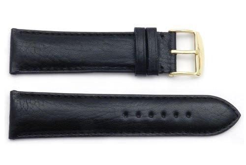 ZRC Genuine Smooth Soft Texas Calfskin Leather Anti-Allergic Watch Band image