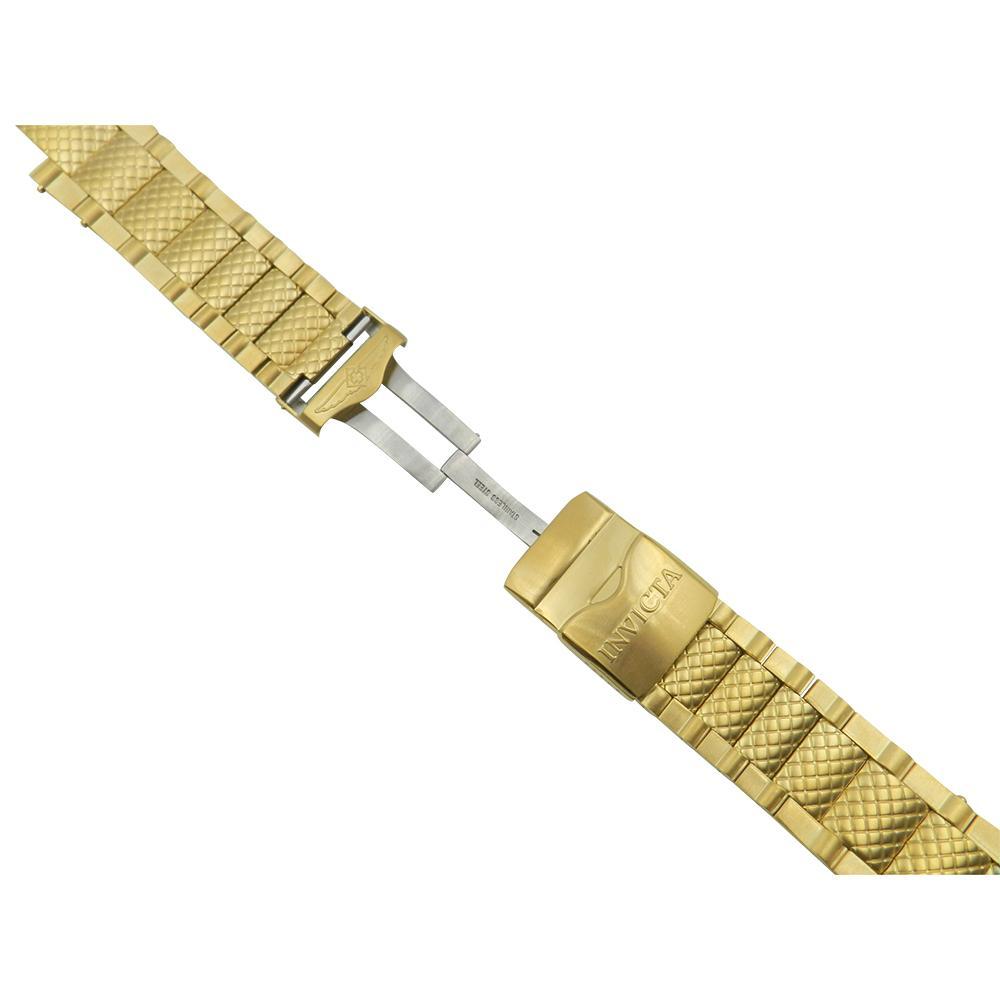 Invicta Gold Steel 24mm Watch Strap for Invicta Subaqua 5405 image