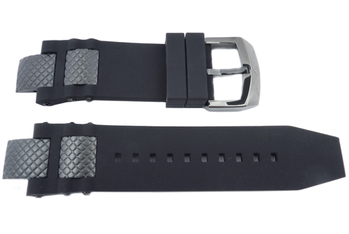 Genuine Invicta Subaqua Noma III Mens Polyurethane Black 28mm/16mm Watch Band image