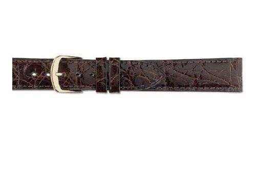 Hadley Roma Chestnut Genuine Crocodile Hypo Allergenic Watch Strap