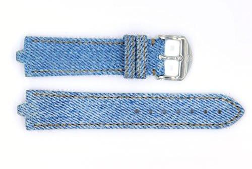 Genuine Movado 20mm Vintage Denim Watch Strap image