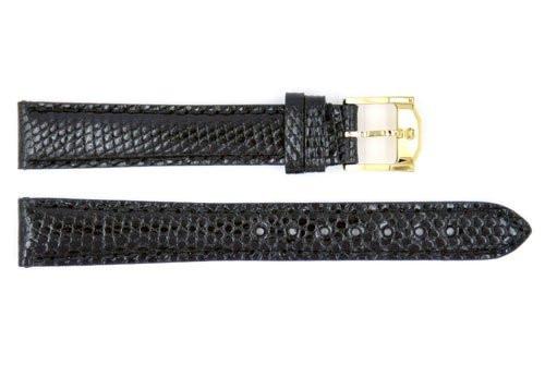 Genuine Movado 14mm Black Genuine Lizard Skin Watch Band image