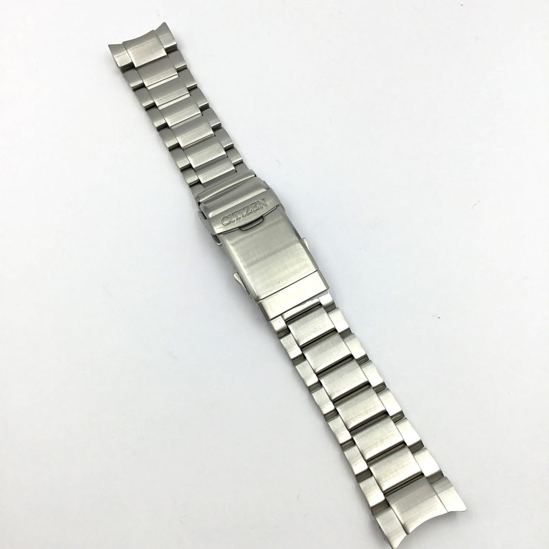 CITIZEN WATCH BRACELET SILVER TONE STAINLESS STEEL PART # 59-S07298 image