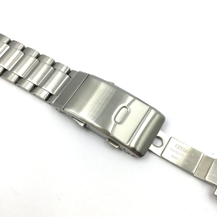 CITIZEN WATCH BRACELET SILVER TONE STAINLESS STEEL PART # 59-S07298 image