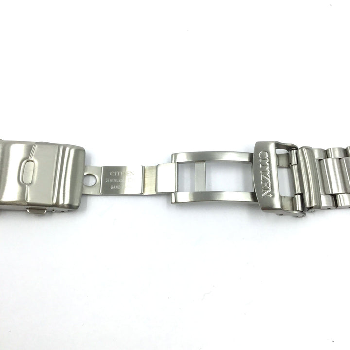 CITIZEN WATCH BRACELET SILVER TONE STAINLESS STEEL PART # 59-S07298 image