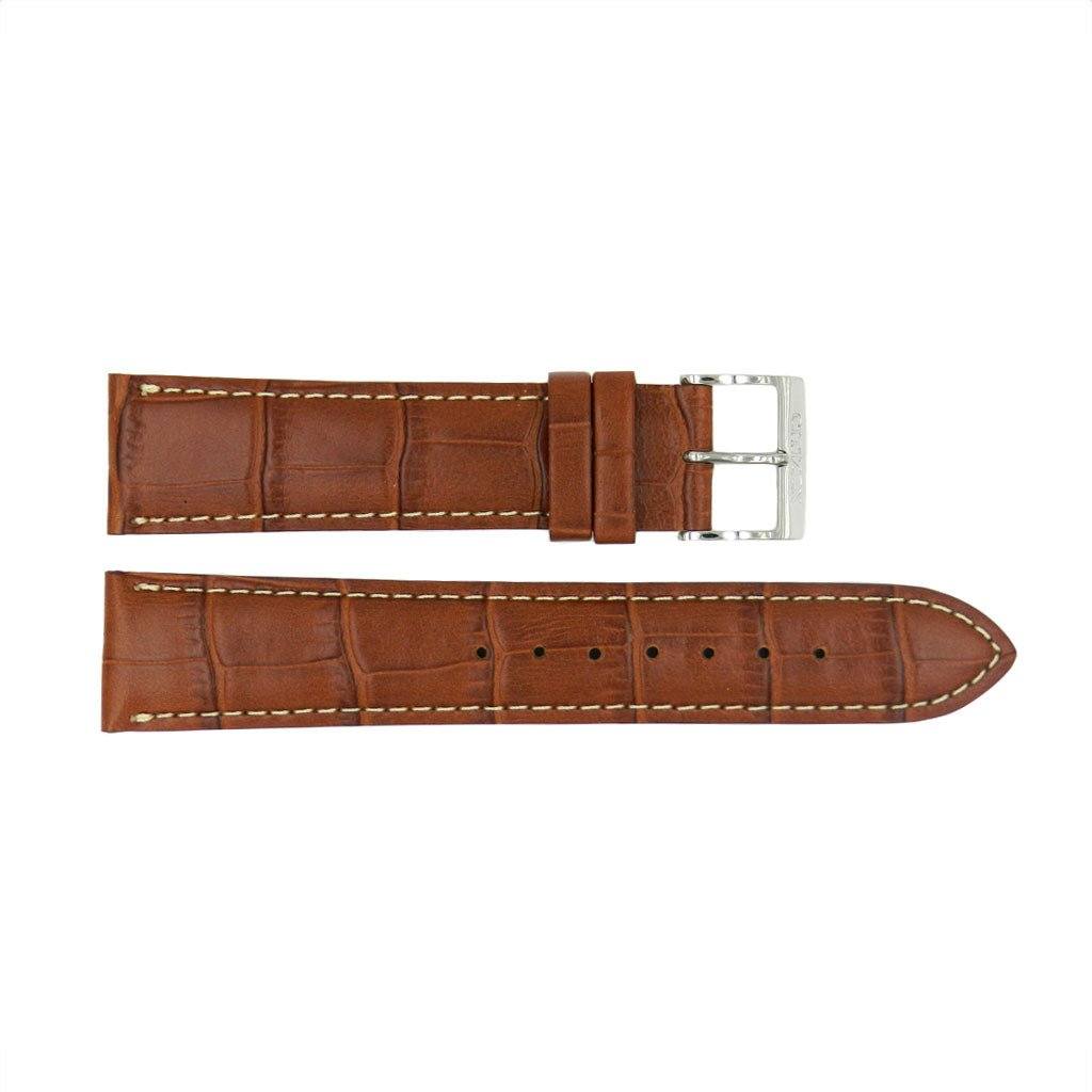 Genuine Citizen Alligator Grain 20mm Tan Leather Watch Strap image