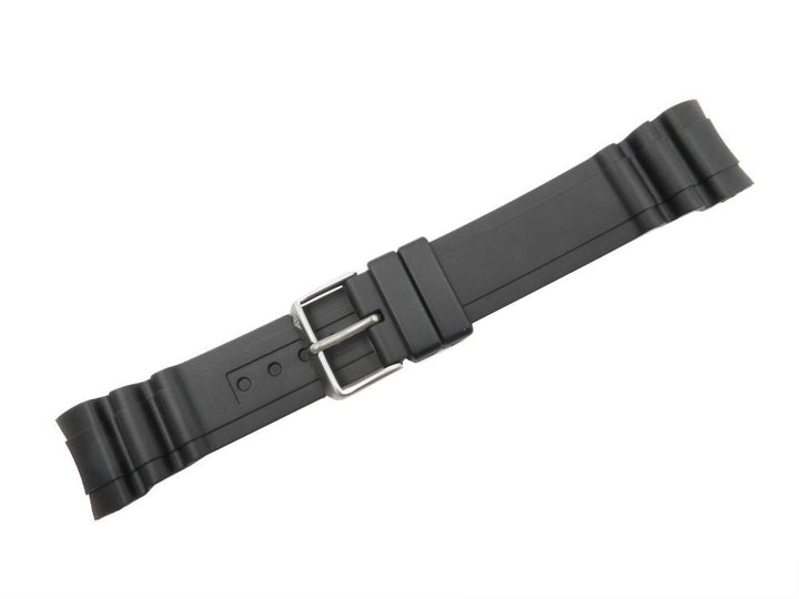 Citizen Pro Master Black Rubber 23mm Curved End Watch Strap image