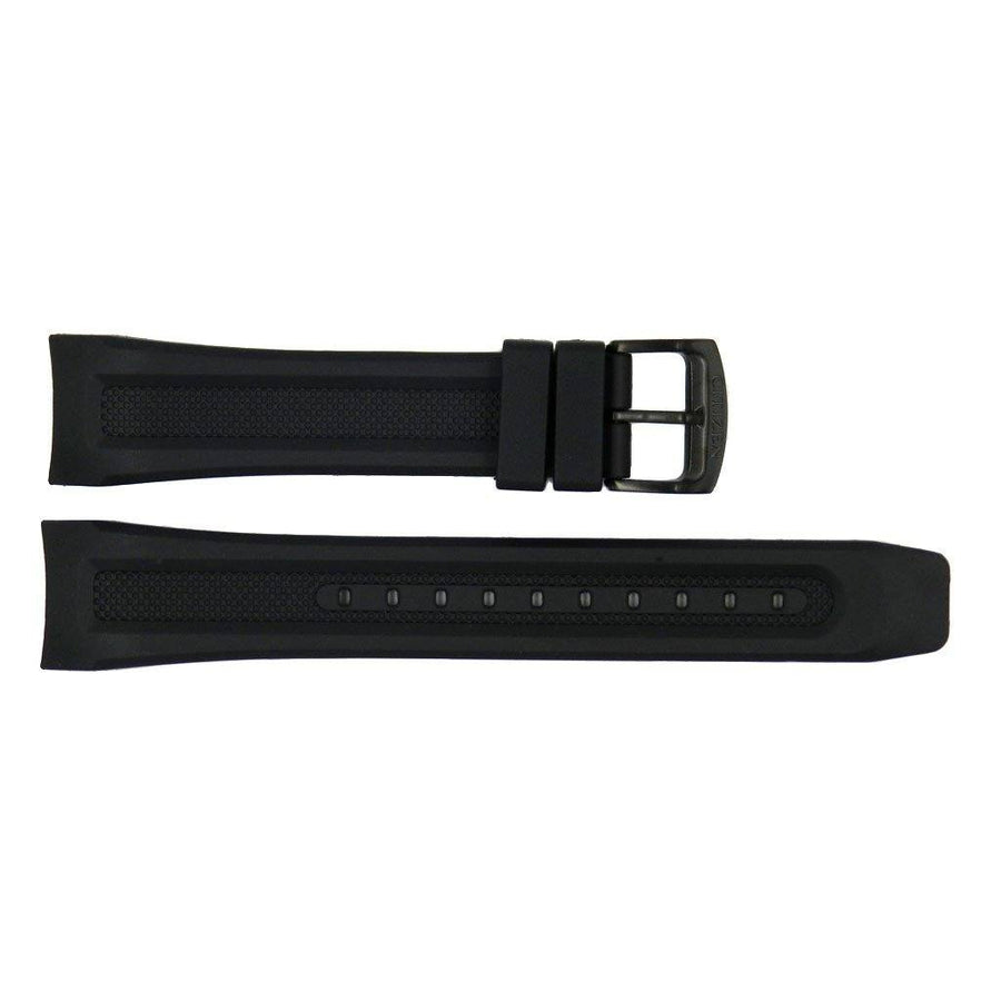 Genuine Citizen Black Eco-Drive Proximity 22mm Rubber Watch Strap image