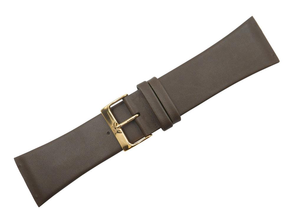 Genuine Skagen 690LSLDR Brown Leather Watch Band - Screws image