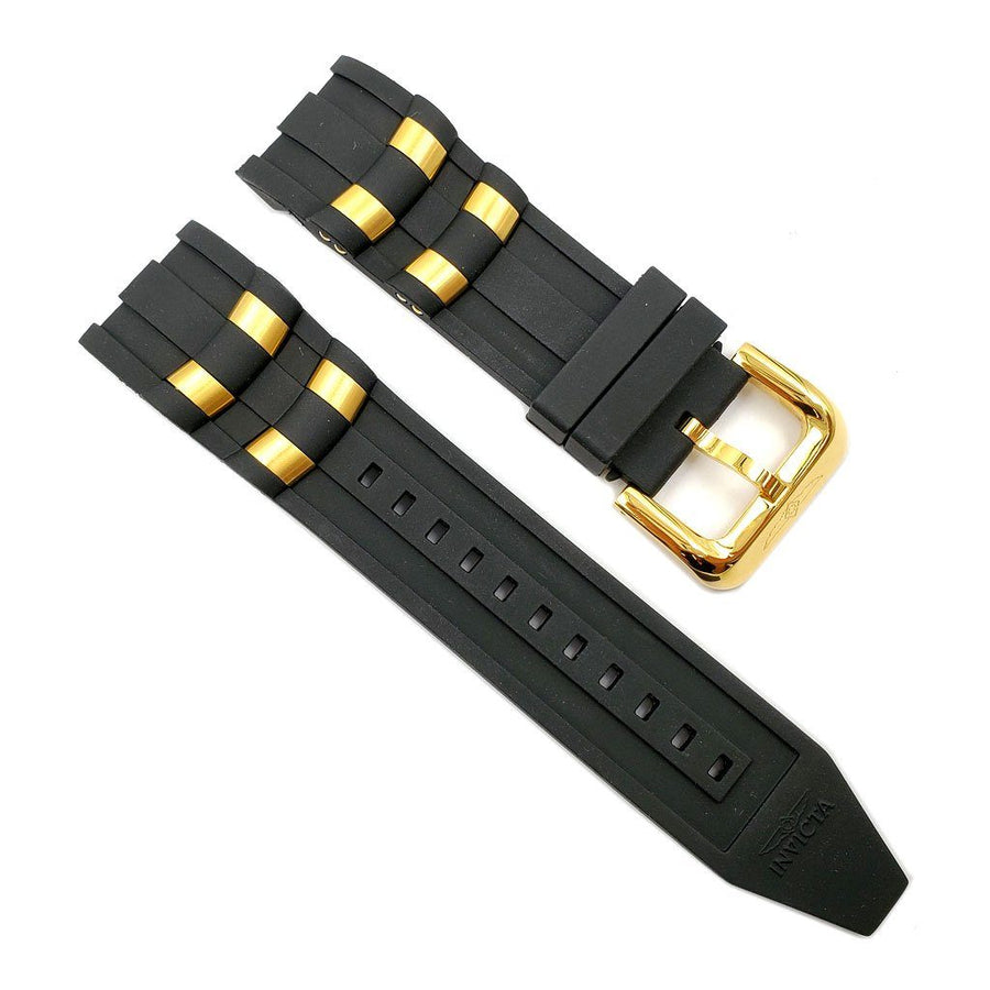 Genuine Invicta Pro Diver Mens Polyurethane Black 26mm Watch Strap image