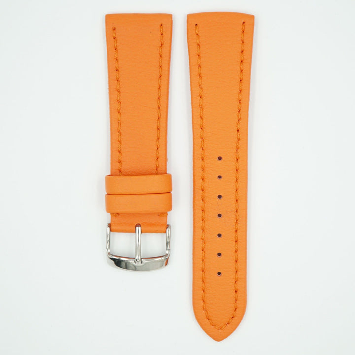 Lorica Vegan Leather Orange Watch Strap image