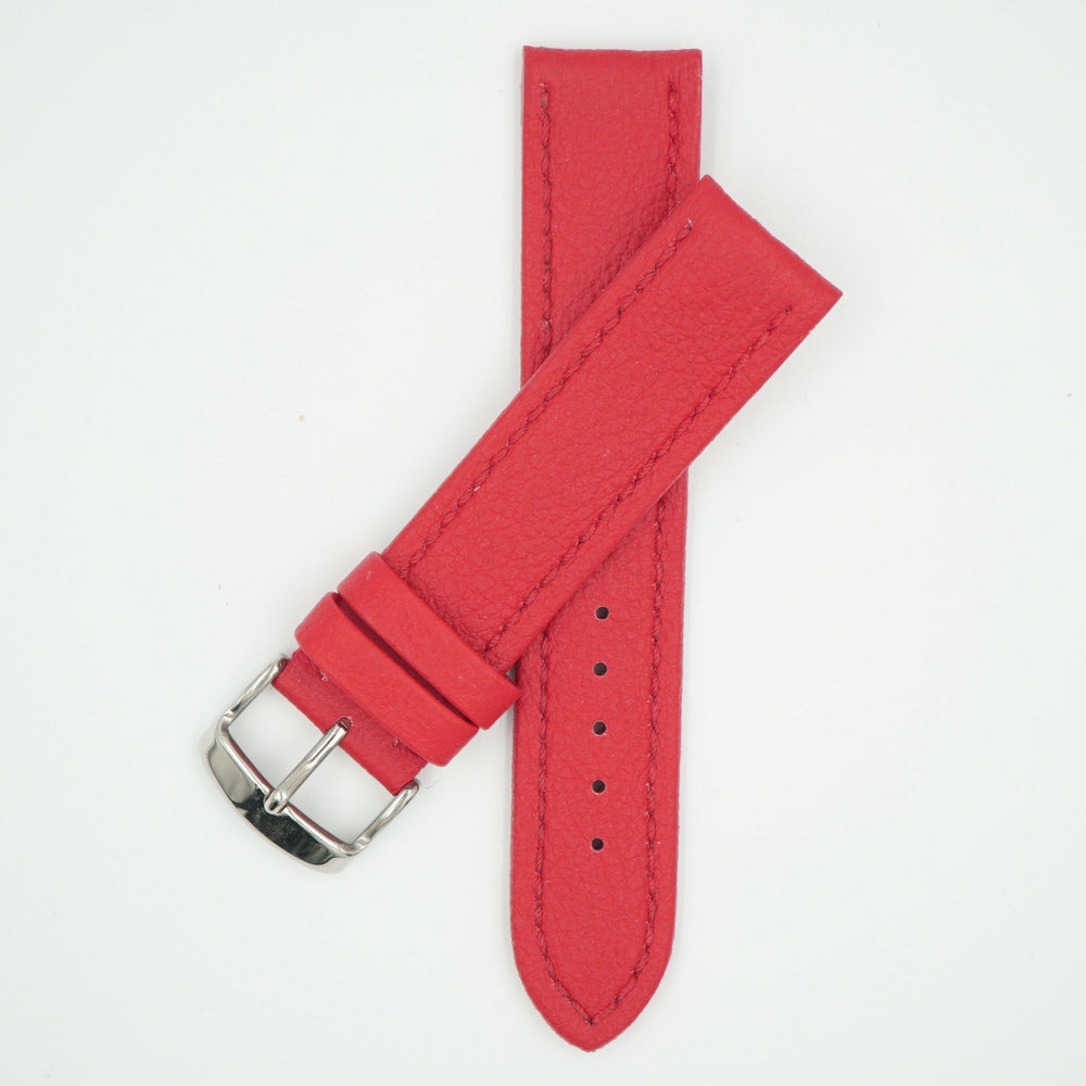 Lorica Vegan Leather Red Watch Strap image