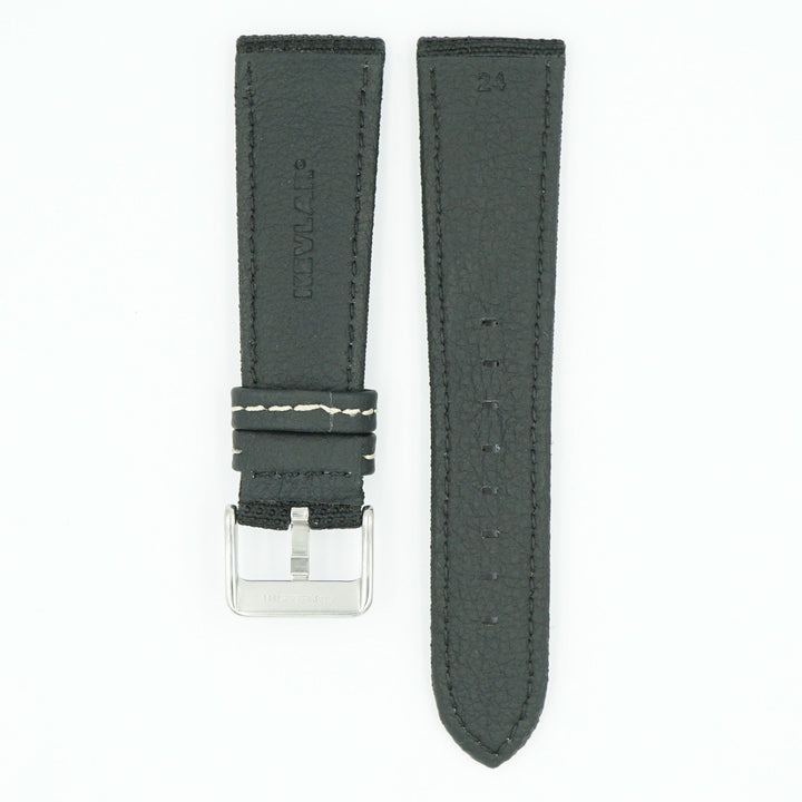 Kevlar Black/White Water Resist Watch Strap image