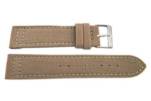 Hadley Roma Genuine Cordura Sand Lorica Lining Watch Strap