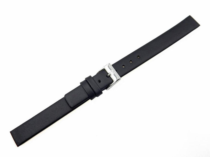 Genuine Skagen Black Leather 12mm Watch Strap - Screws image