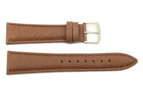 Hadley Roma Genuine Honey Pig Skin Leather Watch Strap