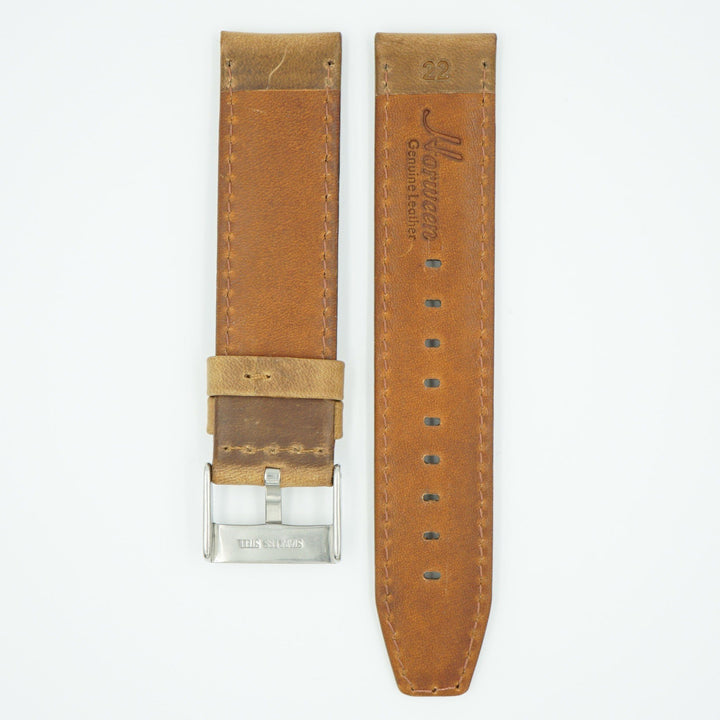 Horween Distressed Rust Leather Watch Strap image