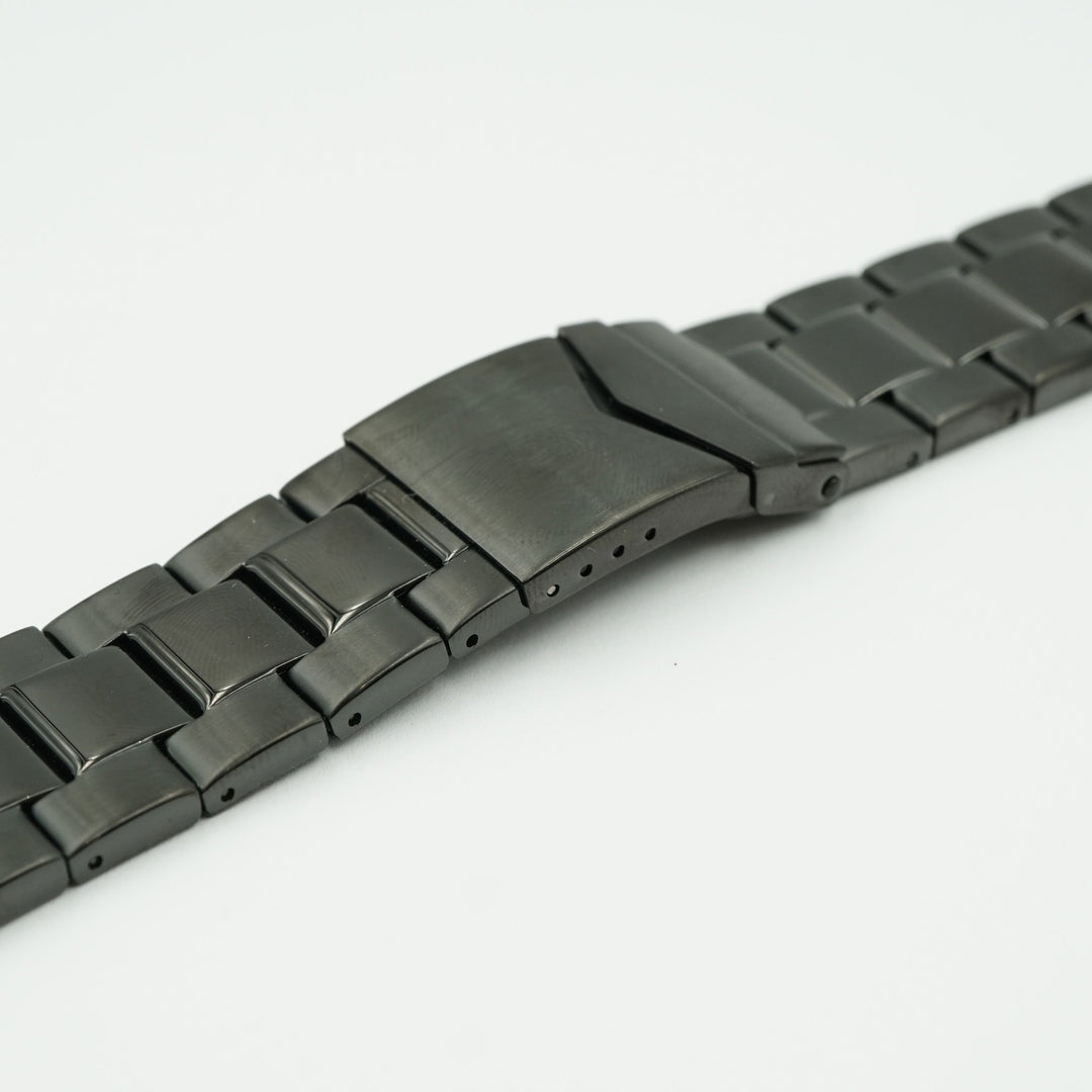 PVD Black Stainless Steel 24mm Watch Bracelet image