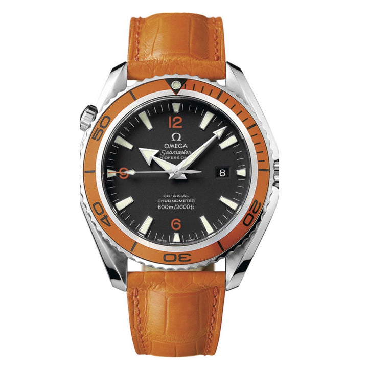 Omega 22mm Planet Ocean Orange Strap image