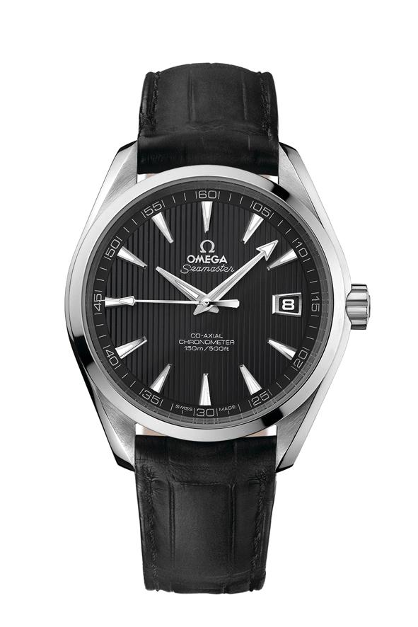 Omega 20mm Black leather Strap 98000278 / 98000245 / 98000072 image