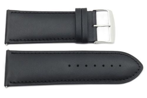 Genuine Smooth Leather Extra Wide 32mm Watch Strap image