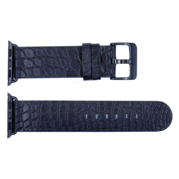 Hadley Roma Apple Compatible Genuine Alligator Watch Strap image