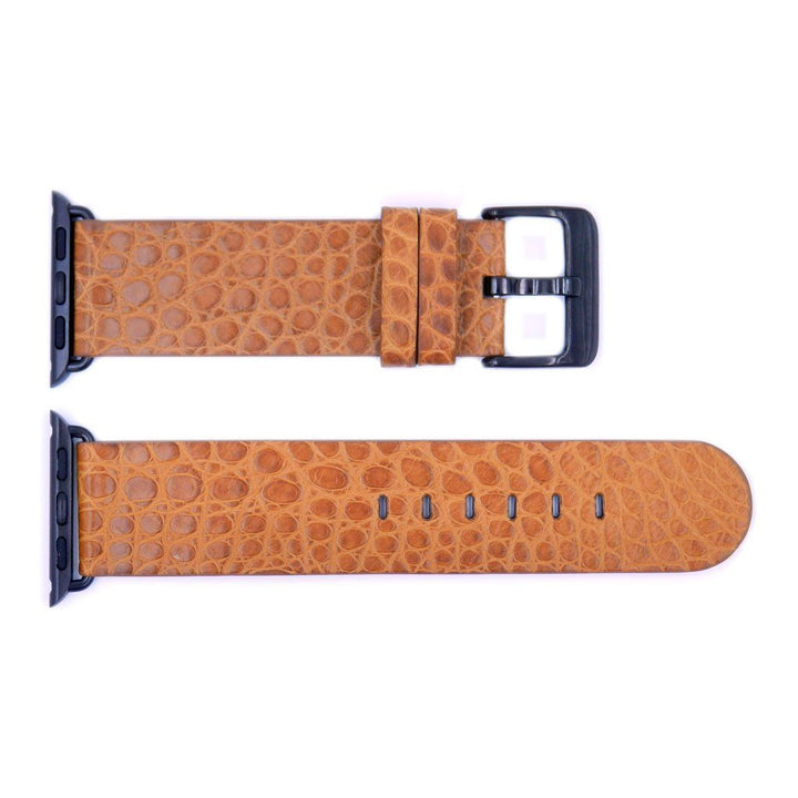 Hadley Roma Apple Compatible Genuine Alligator Watch Strap image