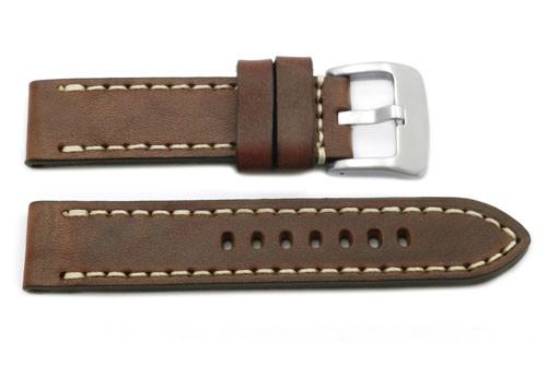 Genuine Smooth Leather Panerai Style Watch Strap image