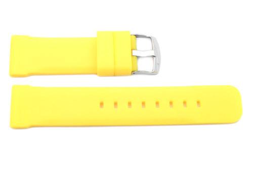 Genuine Silicone 24mm Smooth B-RB109 Watch Band image