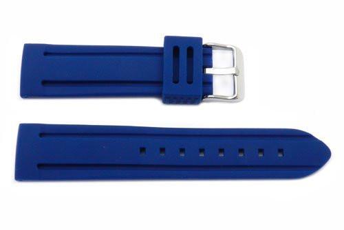 Genuine Silicone Heavy Duty 22mm B-RB104 Watch Band image