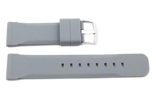 Genuine Silicone 24mm Smooth B-RB109 Watch Band image