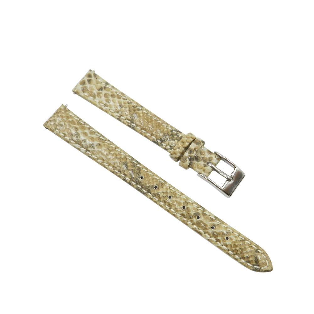 Python Exotic Tan Leather Strap image