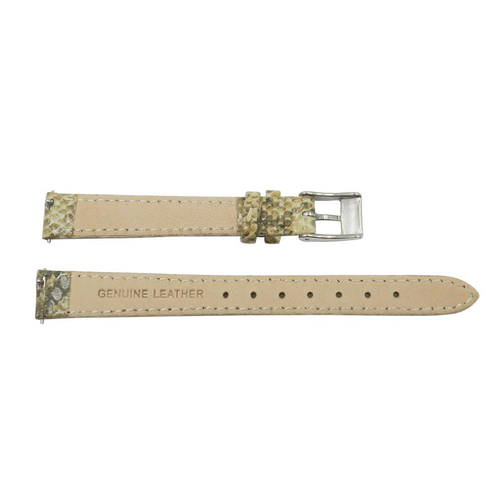 Python Exotic Tan Leather Strap image