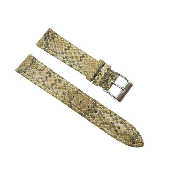 Python Exotic Tan Leather Strap image