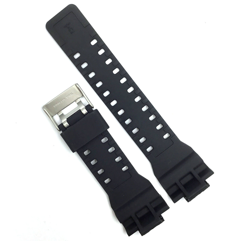 Bandenba CA-5462 Black Rubber Watch Strap image