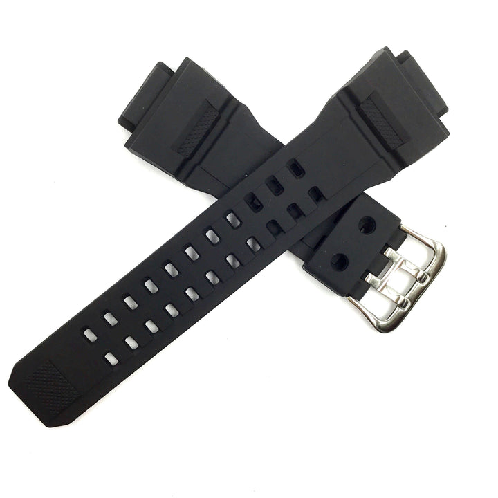 Bandenba CA-6562 Black Rubber Watch Strap image