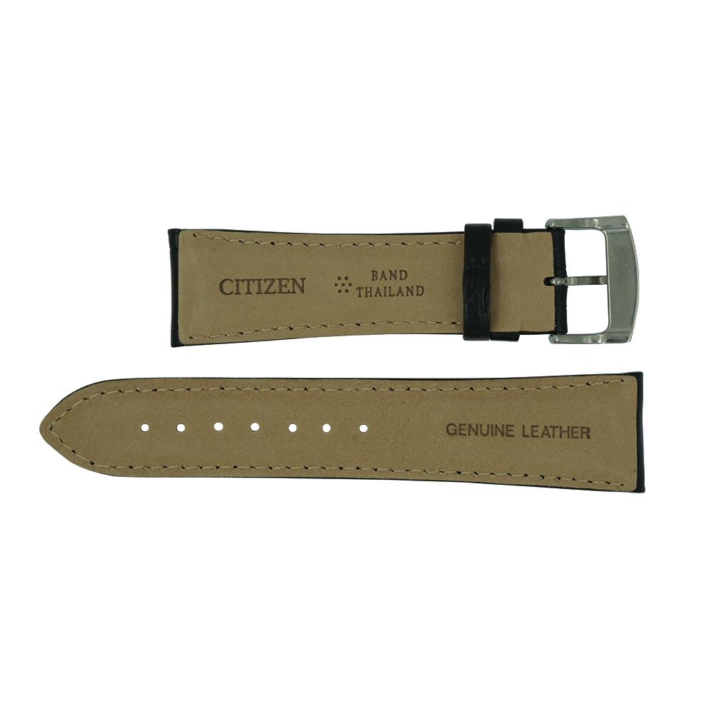 Citizen 23mm Black Leather Strap image