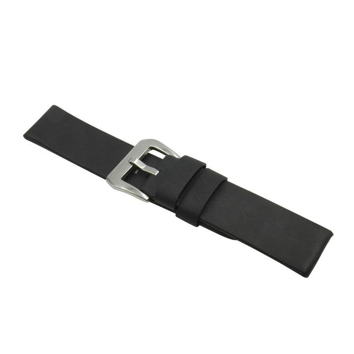 Wide Soft Leather Black Strap image