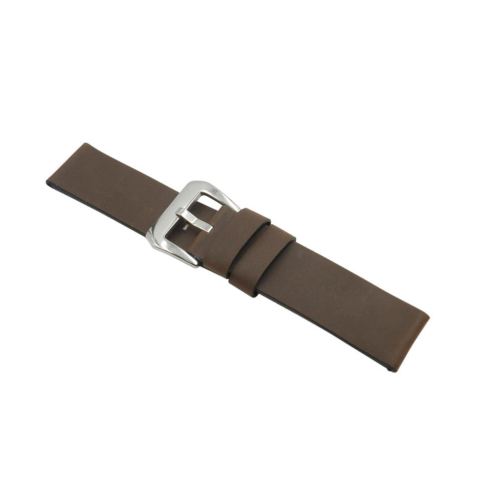 Wide Soft Leather Brown Strap image