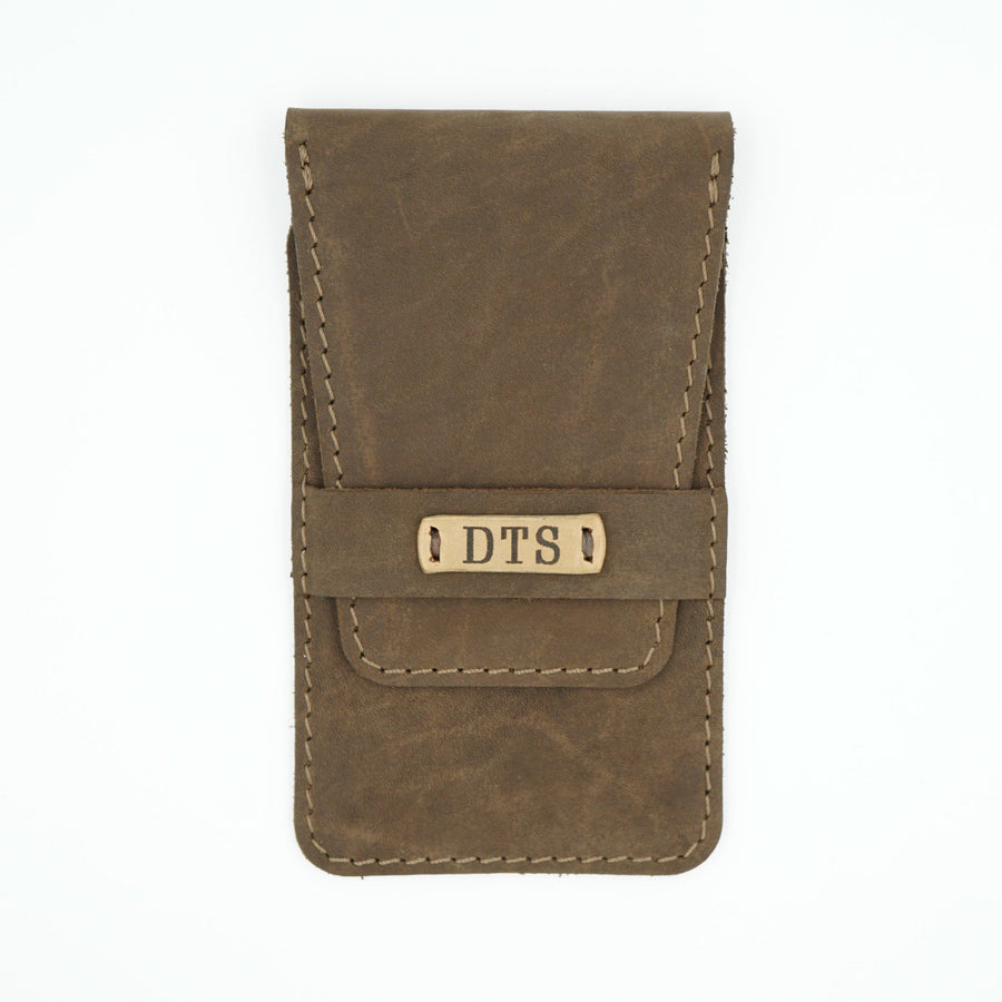 Soft Brown Leather Watch Pouch image