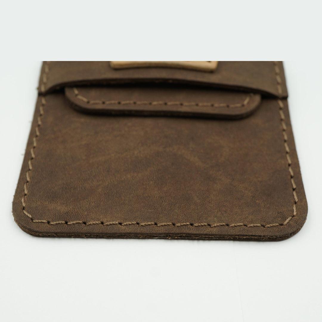 Soft Brown Leather Watch Pouch image