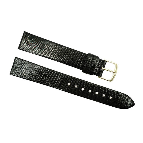 20mm or 22mm Black Canvas Watch Band PVD Black Roller Deployant